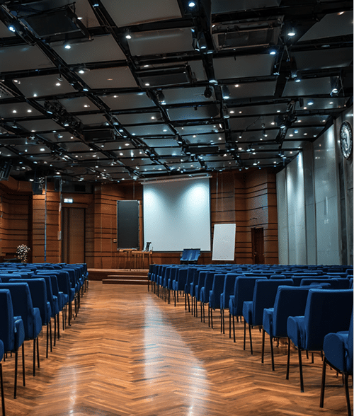 Lieux de séminaire : salle de conférence